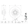 Image de Disque De Frein Rlmt - Bd2775 Bosch Bosch Bd2775 Renault