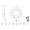 Image de Disque De Frein Bosch Bd2752 Toyota