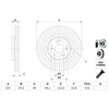 Image de Disque De Frein Bosch Bd2757 Honda