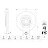 Image de Disque De Frein Bosch Bd2734 Alfa Romeo