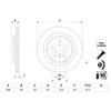 Image de Disque De Frein Bosch Bd2743 Mercedes-Benz