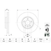 Image de Disque De Frein Bosch Bd2749 Volkswagen