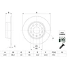 Image de Disque De Frein Bosch Bd2768 Audi;Cupra;Seat;Skoda;Volkswagen