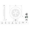 Image de Disque De Frein Bosch Bd2812 Jaguar