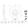 Image de Disque De Frein Bosch Bd2804 Bmw