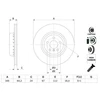 Image de Disque De Frein Bosch Bd2806 Bmw
