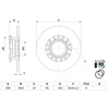 Image de Disque De Frein Bosch Bd2807 Ford