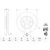 Image de Disque De Frein Bosch Bd2817 Toyota