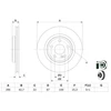 Image de Disque De Frein Bosch Bd2820 Mercedes-Benz