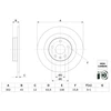 Image de Disque De Frein Bosch Bd2776 Volvo