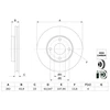 Image de Disque De Frein Bosch Bd2815 Ford