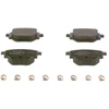 Image de Jeu De Plaquettes De Frein, Frein À Disque Bp2605 Bosch Bosch Bp2605 Citroen;Fiat;Jeep;Opel;Peugeot