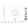 Image de Disque De Frein Bosch Bd2879 Mercedes-Benz