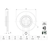 Image de Disque De Frein Bosch Bd2825 Ford