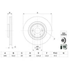 Image de Disque De Frein Bosch Bd2870 Hyundai