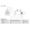 Image de Démarreur 0 986 025 000 Bosch Bosch 0986025000 Bmw;