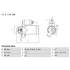 Image de Démarreur 0 986 025 510 Bosch Bosch 0986025510 Bmw