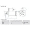 Image de Démarreur / Démarreur 2802 Bosch Bosch 2802 Volvo