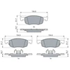 Image de Jeu De Plaquettes De Frein, Frein À Disque Bp2637 Bosch Bosch Bp2637 Mazda;Toyota