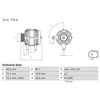 Image de Dynamo 0 986 084 Bosch Bosch 0986084740 Bmw