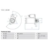 Image de Démarreur / Démarreur 2922 Bosch Bosch 2922 Hyundai;Kia