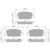 Image de Jeu De Plaquettes De Frein, Frein À Disque Bp2796 Bosch Bosch Bp2796 Tesla