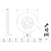 Image de Disque De Frein Bosch Bd2727 Volkswagen