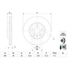 Image de Disque De Frein Bosch Bd2947 Volvo