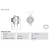 Image de Dynamo 0 986 086 040 Bosch Bosch 0986086040 Ford
