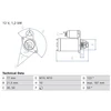 Image de Démarreur / Démarreur 0 986 027 220 Bosch Bosch 0986027220 Hyundai;Kia