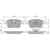Image de Jeu De Plaquettes De Frein, Frein À Disque Bp2833 Bosch Bosch Bp2833 Volvo