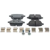Image de Jeu De Plaquettes De Frein, Frein À Disque Bp2842 Bosch Bosch Bp2842 Citroen;Opel;Peugeot;Toyota