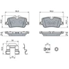 Image de Jeu De Plaquettes De Frein, Frein À Disque Bp2844 Bosch Bosch Bp2844 Bmw