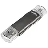 Image de Hama FlashPen "Laeta Twin" - clé USB - 64 Go