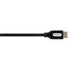 Image de Câble HDMI grande vitesse, connecteur mâle - mâle, doré, Ethernet, 5,0 m