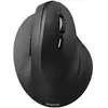 Image de Vertical Ergonomic - Souris verticale - ergonomique - pour droitiers - optique - 6 boutons - sans fil - 2.4 GHz - récepteur sans fil USB - noir