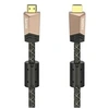 Image de Câble HDMI Premium avec Ethernet, mâle - mâle, ferrite, métal, 1,5 m