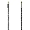 Image de Câble audio, jack mâle 3,5 mm/con . mâle, stéréo, métal ., doré, 1,5 m