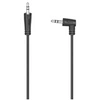 Image de Câble audio, f . jack mâle 3,5mm 90° - f . jack mâle 3,5 mm,stéréo, 0,5m