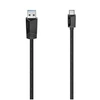 Image de Cable USB-C, male USB-C - male USB-A, USB 3 .2 Gen1, 5 Gbit/s, 3,00 m