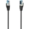 Image de 00200678 RJ45 Câble réseau, câble patch CAT 6a S/FTP 0.25 m noir