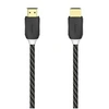 Image de Câble HDMI ht débit, f. mâle - f. mâle, Ethernet, text., doré, 3,0 m