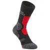 Image de Hanwag - Trek Socke - Chaussettes randonnée Asphalt / Red - 39 - 41