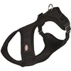 Image de Harnais soft S : 33 a 50cm - Noir - Pour chien