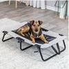 Image de Stretcher chaise longue pour chien gris / noir