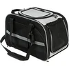 Image de Sac de transport pour animaux de compagnie Noir et gris
