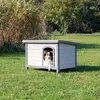 Image de Trixie Niche Pour Animaux Natura Avec Toit Plat 116 × 82 × 79 cm