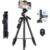 Image de Rollei Trepied Smartphone Traveler, Trépied Telephone Portable avec Telecommande Bluetooth Android & iOS 120cm Tripod pour Téléphone Léger Noir avec Support Smartphone pour iPhone Huawei Samsung en occasion ou reconditionné
