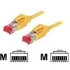 Image de exertis Connect - Cordon de raccordement - RJ-45 (M) pour RJ-45 (M) - 2 m - SFTP - CAT 6 - sans halogène - jaune