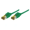 Image de Cordon patch rj45 s ftp cat 6a lsoh snagless vert - 1 m tecline 72201g